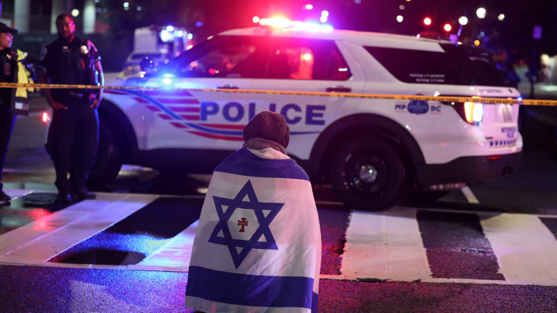 Two Israeli embassy staffers killed in Washington shooting, suspect held