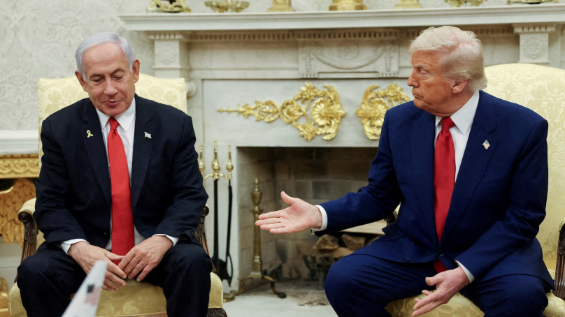 During visit to Syria Trump puts premium on lucrative business in Middle East than relations with Israel