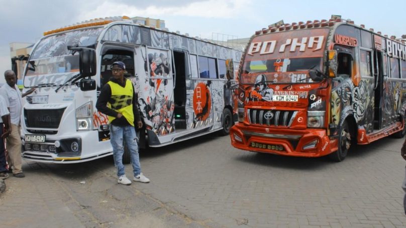 How evolving transport culture in Nairobi and its satellite towns blends art and notoriety that