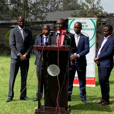 Health workers blast Nairobi Governor Sakaja as a joker, carefree and ignorant after failing to end three-month-long clinical officers’ strike