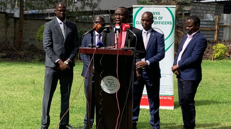 Health workers blast Nairobi Governor Sakaja as a joker, carefree and ignorant after failing to end three-month-long clinical officers’ strike