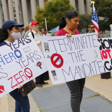 New York teachers fired for refusing Covid vaccines take case to US Supreme Court