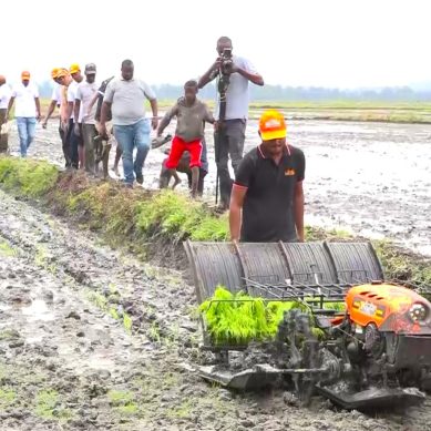 Machine to slash rice production cost in central Kenya and Lake Victoria Basin