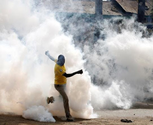 Panic as teargas canister hurled at women’s rally in Siaya County sends crowd scampering