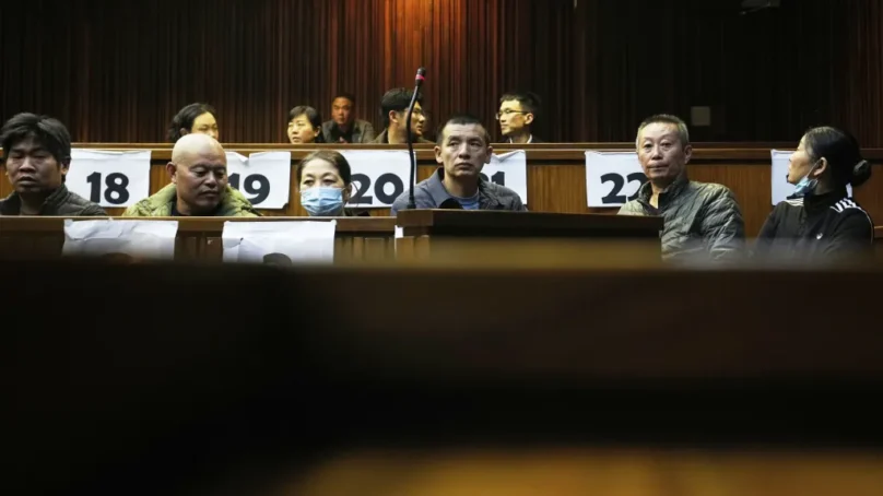 In rare court ruling in Africa, 7 Chinese were sentenced to 20 years each in jail for trafficking and forced labour in South Africa