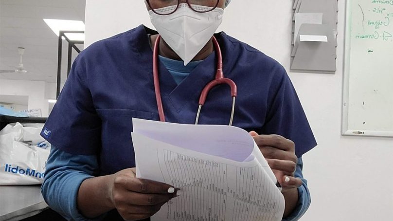 Reality for health workers in Haiti: Bullets left windows broken, damaged several parts of the hospital