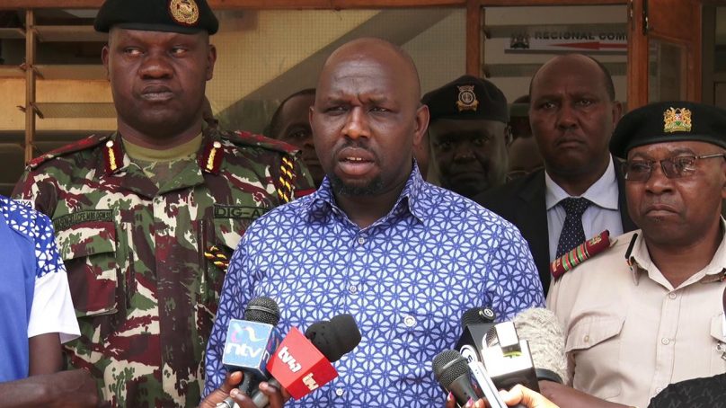 Interior minister issues routine ‘stern warning’ to bootleg whisky traffickers as Somali insurgents ravage north-eastern Kenya    