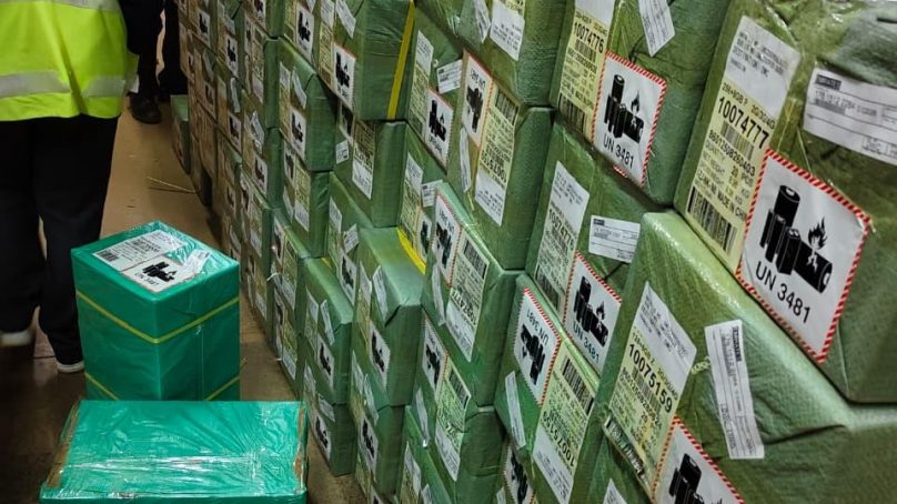 KRA impounds 21,600 smart phones smuggled into Kenya via Eldoret Airport