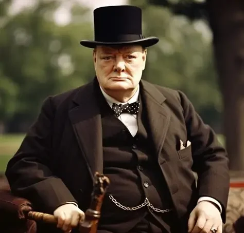 How Churchill came to power at the hour of need, through power of speech defied strongman Hitler, World War II victory for Britain