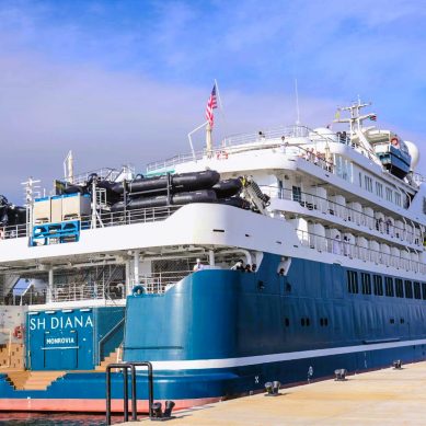 Kenya registers growth in cruise tourism as ‘SH Diana’ docks into Mombasa Port with 250 tourists