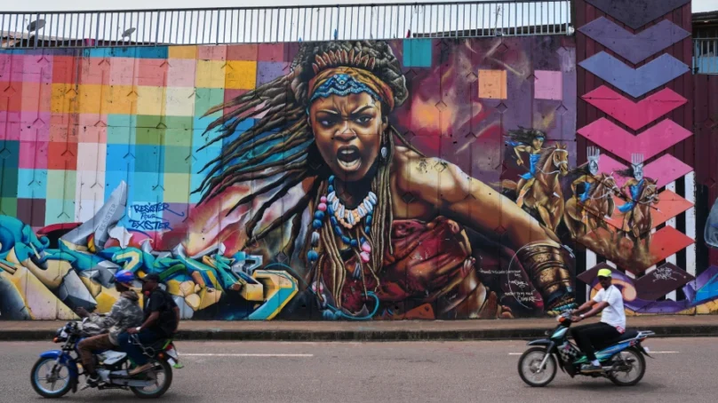‘Our reality, our values’: Graffiti finds growing acceptance in West Africa