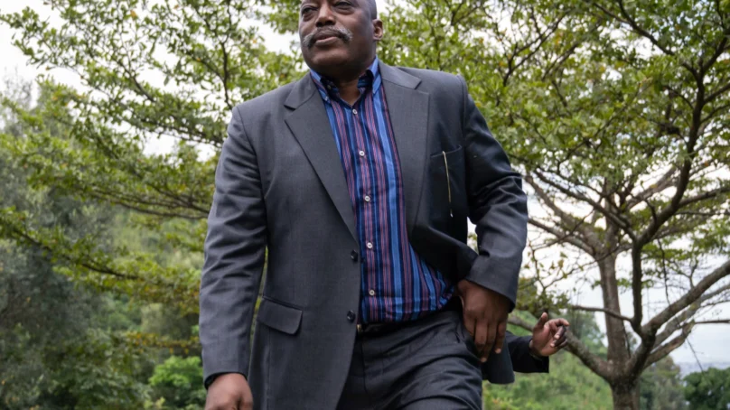 Former Congo President Kabila resurfaces at political meeting in Kenya despite absentia death sentence