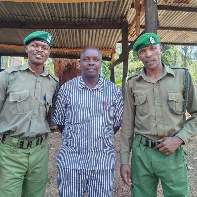 Pardoned death-row inmate walks to freedom with degree in law and big dreams of aiding condemned prisoners in Kenya