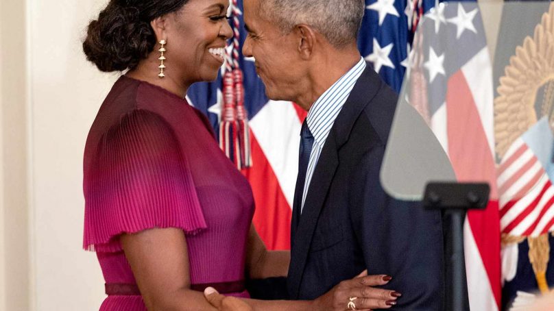 ‘Behind the polished image of the Obamas lies a deeply human story of love tested by extraordinary circumstances’