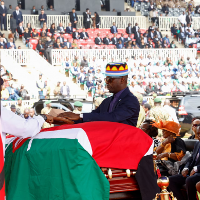 Stampede at state funeral for Kenya’s iconic revolutionary Raila Odinga injures scores of mourners