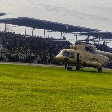 Arrival of Raila Odinga’s remains in Kisumu grounds the busy lakeside city as mourners stampede to view body