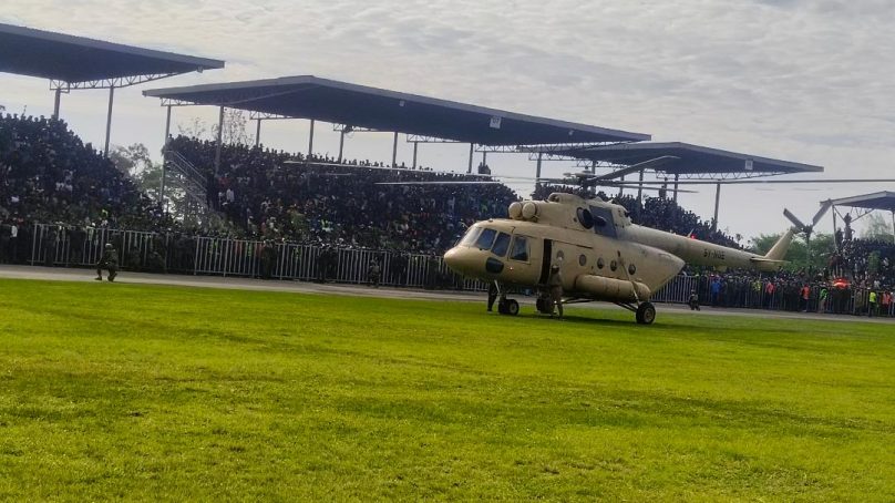 Arrival of Raila Odinga’s remains in Kisumu grounds the busy lakeside city as mourners stampede to view body