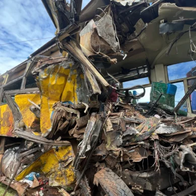 Some 60 people feared killed in multiple bus accident in western Uganda as police send out conflicting figures