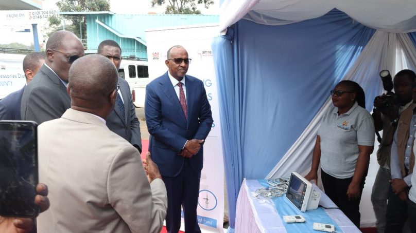 Kenya’s ministry of health distributes oxygen and patient monitoring equipment to all main hospitals