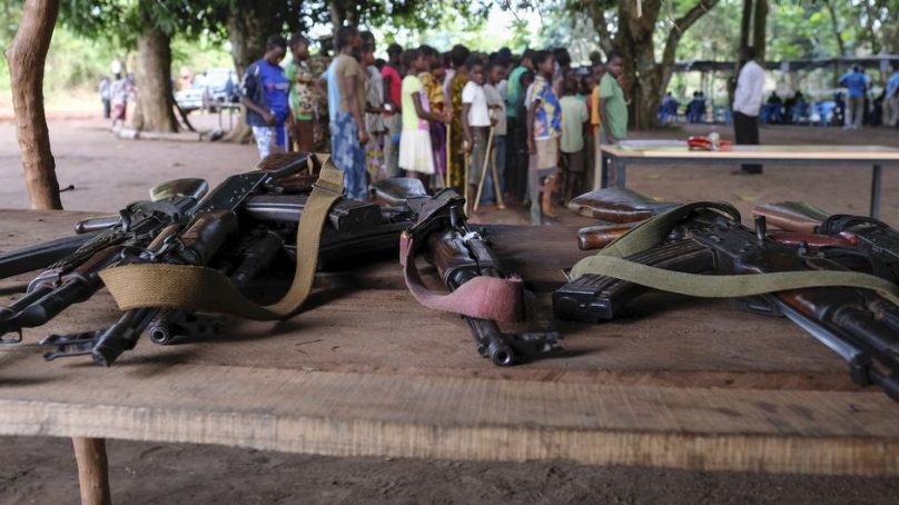 UN says over a billion illicit firearms in circulation globally sustain conflict, terrorism and criminal networks