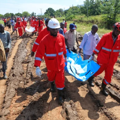 Kenyan landslide death toll rises to 26 as flash floods hamper search for survivors