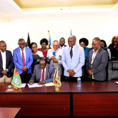 Vihiga County governor assents to law that reinforces right to food, nutrition security