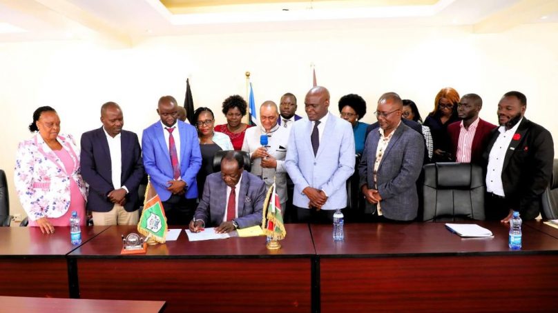 Vihiga County governor assents to law that reinforces right to food, nutrition security