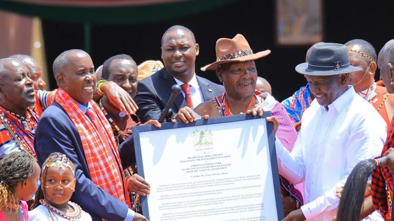 State cedes control of Amboseli National Park in southeast Kenya to Kajiado County