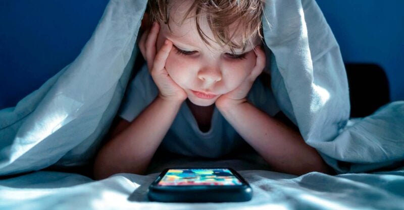 Revealed: Children under age 12 who cellphones are at higher risk of obesity, hallucination, depression and poor sleep