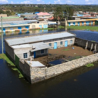 People displaced by rising lake levels in Kenya face uncertain future as scientists and data link phenomena to climate change