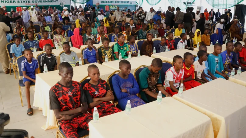 Nigerian government tight-lipped after release of 100 schoolchildren abducted by suspected Islamists