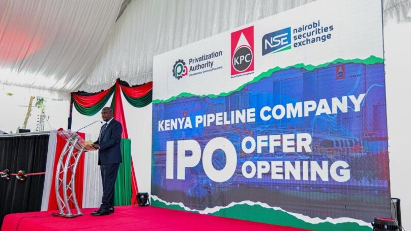 Privatisation: Kenya Pipeline Company Ltd launches largest ever IPO and first fully electronic public offer in Kenya’s capital markets history