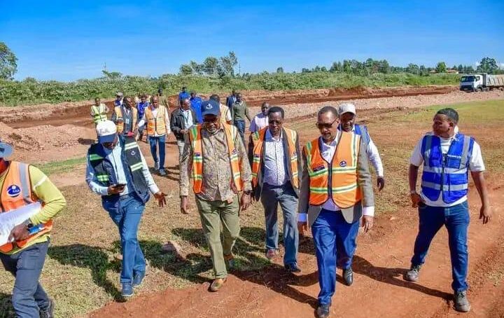 Kerenga Airstrip in Kericho County set for completion in May as inspection shows it’s 15 per cent to done