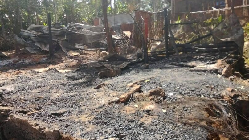 Suicide: Drunk middle-aged man accused of stealing chicken dies after setting house ablaze