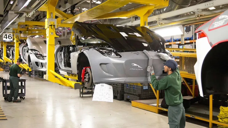 New tariffs on transatlantic trade, shift to electric cars cited in vehicle production drop in Britain falls to lowest level since 1950s