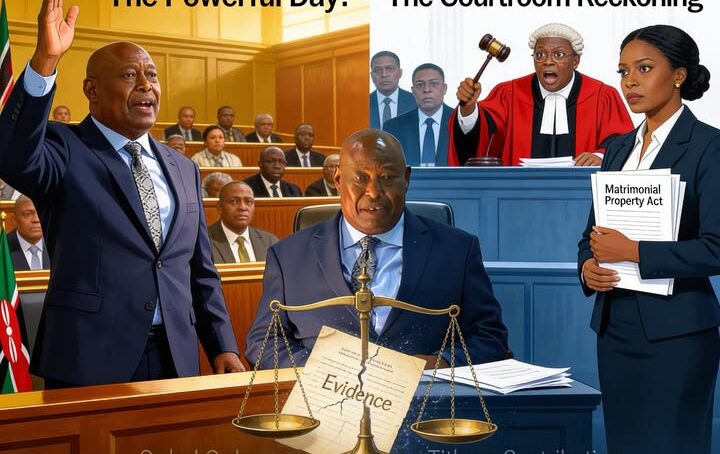 Day former National Assembly Francis ole Kapraro was brought to order by wife in messy divorce case