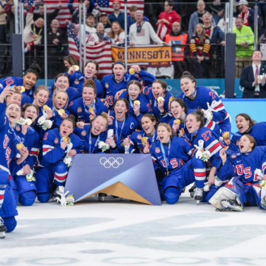 US women’s ice hockey team wins third Olympic gold after overcoming Canada in extra-time