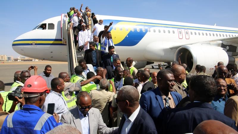 Rebuilding Sudan: Khartoum’s dilapidated airport receives first flight since war broke out in in 2023