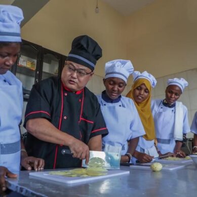 Tanzanian youth embrace Chinese culinary art as country prepares to co-host African Cup of Nations