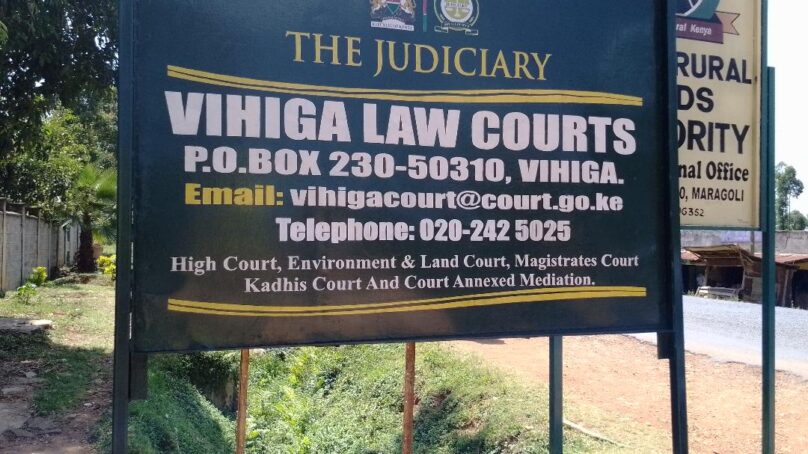 Head of Station: Courts in Vihiga, western Kenya, grappling with high incidence of land succession, sexual offences