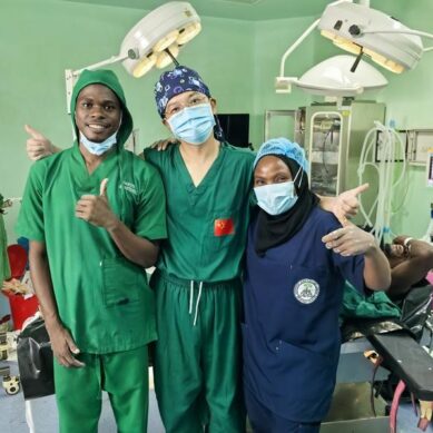 When Tanzanian conductor fractured an arm, hope vanished but meticulous Chinese surgeons restored both arm and hope