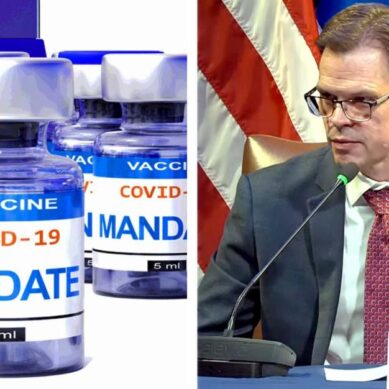 American doctor fired over vaccine mandates tells commission in California ‘religious liberty and free speech stand or fall together’