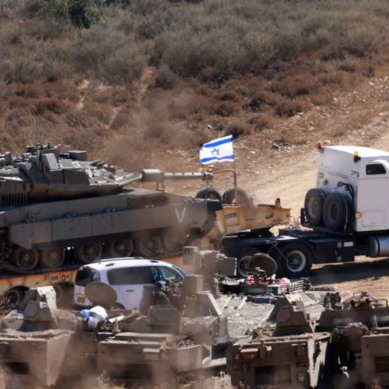 Israeli military ground advance across the border and operations in southern Lebanon