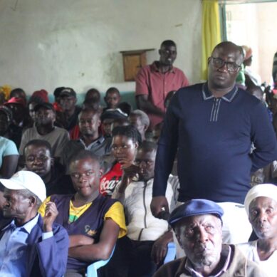 Participants in public forum on performance of broad-based government question implementation of Ruto-Raila 10-point agenda