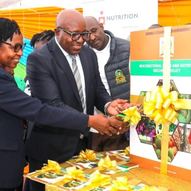Embu County in central Kenya raises red flag over high incidence of malnutrition as it launches nutrition policy