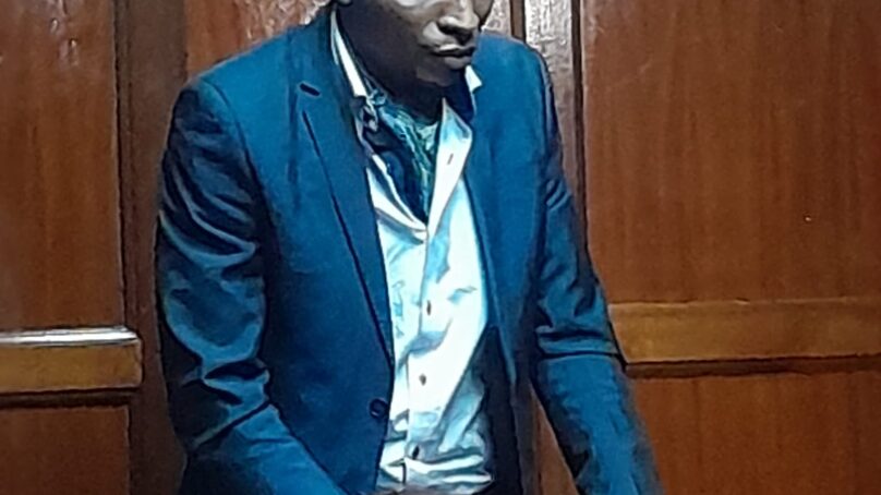 Rights activist charged with attempted extortion of KWS director-general, granted $7,725 bond after he denies allegations