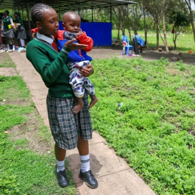 How Kenya’s girls’ school of ‘second chances’ allows teenaged mothers to live in boarding school with their babies