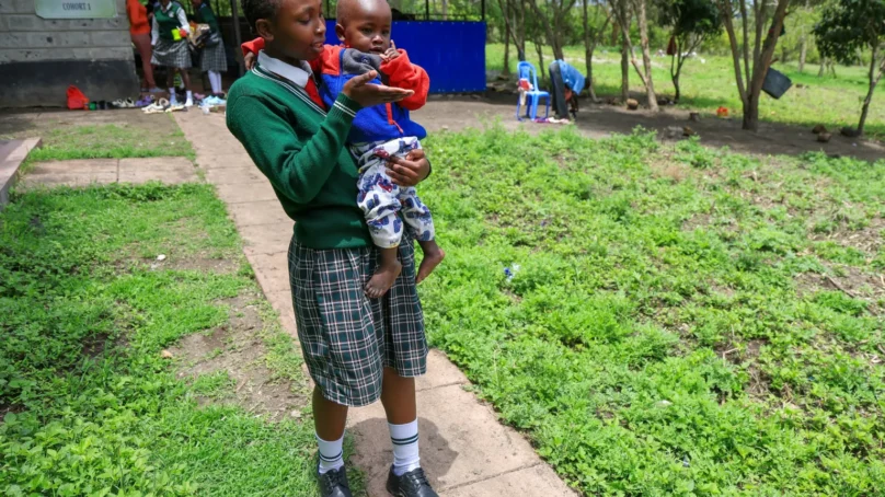 How Kenya’s girls’ school of ‘second chances’ allows teenaged mothers to live in boarding school with their babies