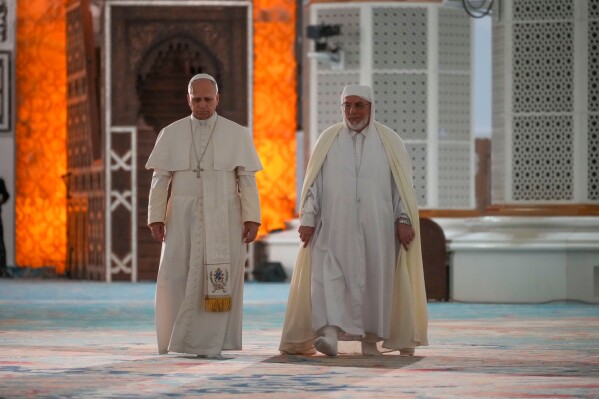 Pope’s tour of Algeria draws praise as ‘land of peace and coexistence speaks to the world’