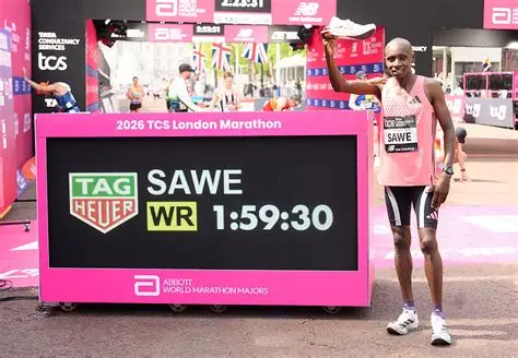 Kenyan marathon ace Sebastian Sawe runs into Guinness Book of Records after breaking two hour barrier